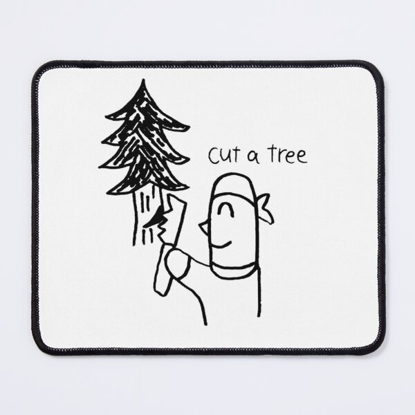 Item preview, Forest Worker | Quirky Doodle Art designed and sold by DoodleDaze-.