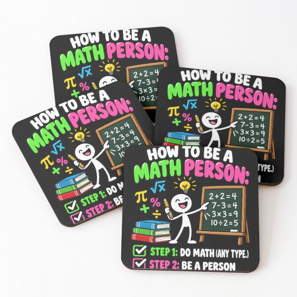 Item preview, How to Be a Math Person designed and sold by anapldv.