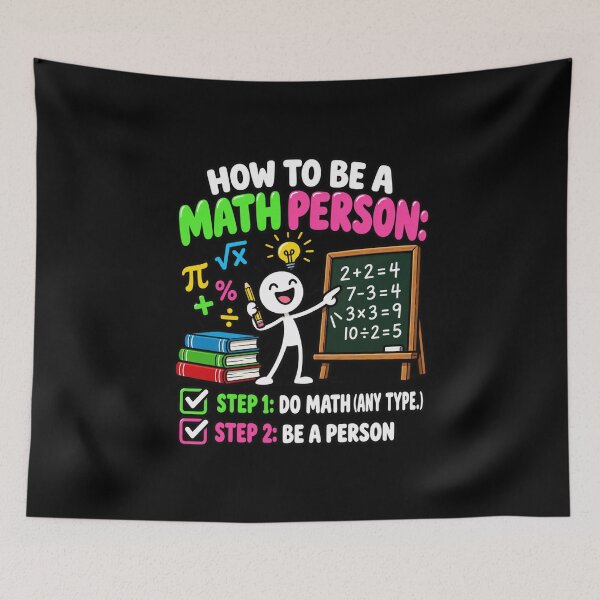 Item preview, How to Be a Math Person designed and sold by anapldv.
