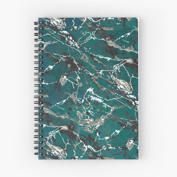 Item preview, Vintage Crackle Marbling Pattern Teal designed and sold by footnotes-club.