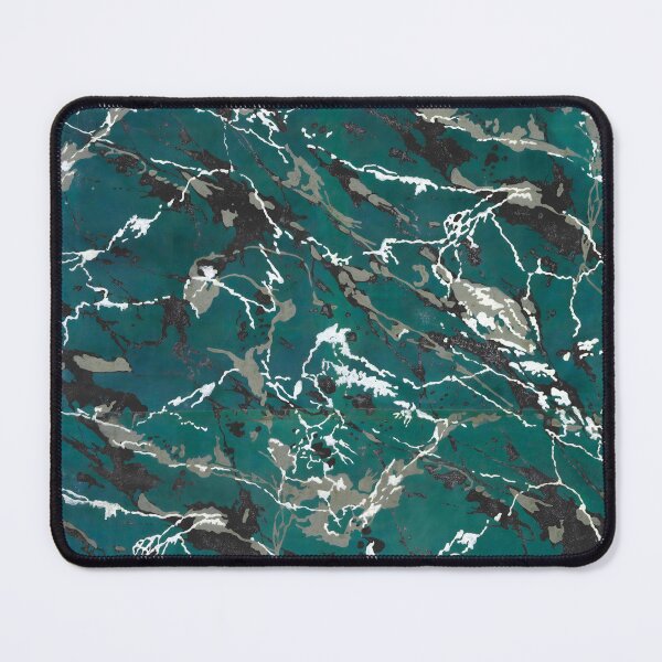 Item preview, Vintage Crackle Marbling Pattern Teal designed and sold by footnotes-club.