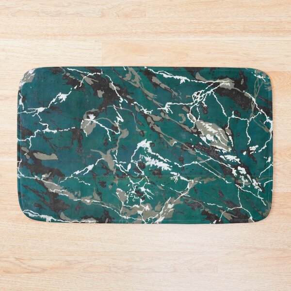 Item preview, Vintage Crackle Marbling Pattern Teal designed and sold by footnotes-club.