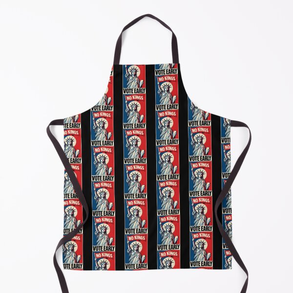 Item preview, Vote Early No Kings October Liberty Art designed and sold by zwawji.