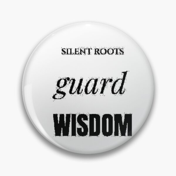 Item preview, Silent Roots Guard Wisdom designed and sold by Quiet Wisdom.