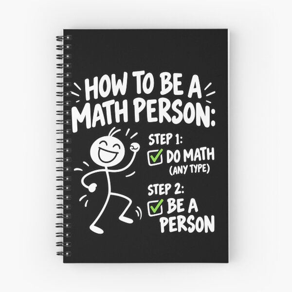 Item preview, How to Be a Math Person Funny Math designed and sold by anapldv.