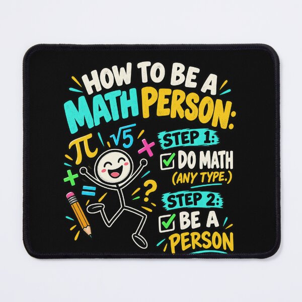 Item preview, How to Be a Math Person designed and sold by anapldv.