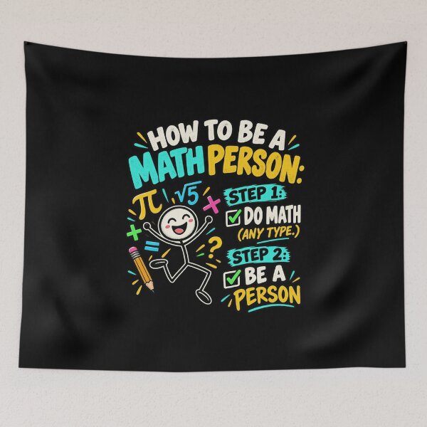 Item preview, How to Be a Math Person designed and sold by anapldv.
