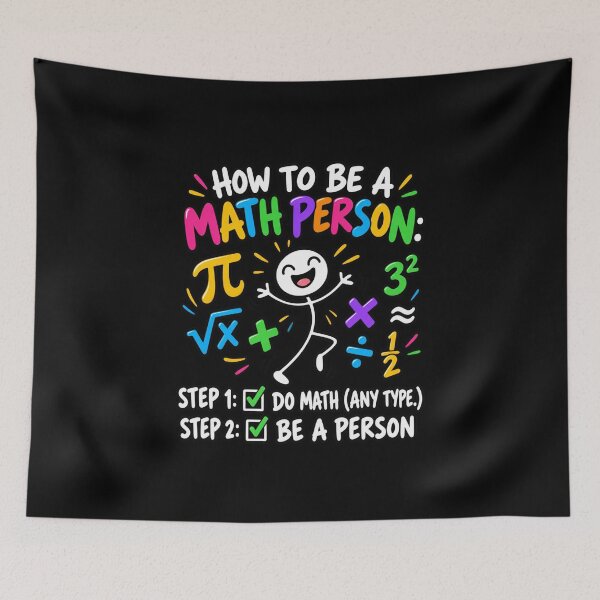 Item preview, How to Be a Math Person designed and sold by anapldv.