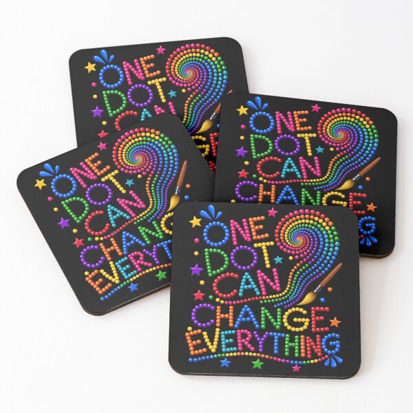 Item preview, International Dot Day One Dot Can Change Everything Art  designed and sold by zwawji.
