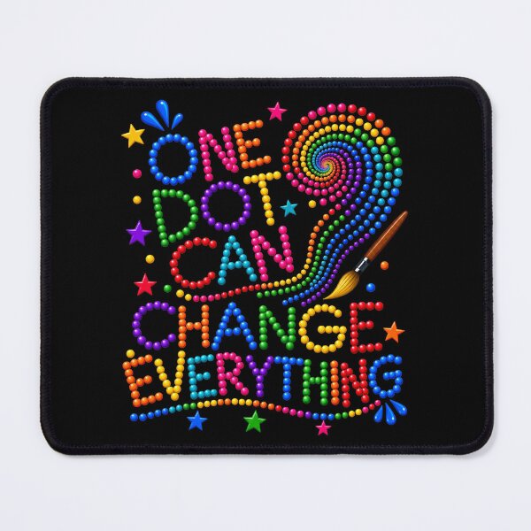 Item preview, International Dot Day One Dot Can Change Everything Art  designed and sold by zwawji.
