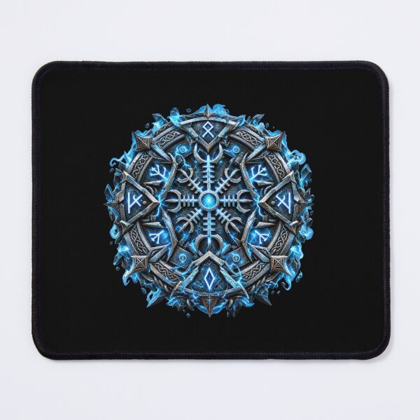 Item preview, Viking Protection Rune – Norse Compass & Nordic Rune Shield designed and sold by artistwill.