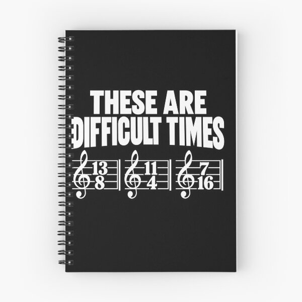 Item preview, These Are Difficult Times Music Humor designed and sold by anapldv.