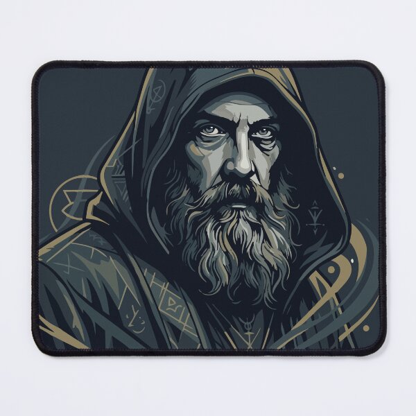 Item preview, Alan Moore Portrait designed and sold by tigrootiger.
