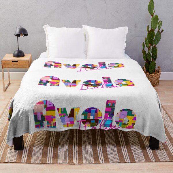 Artikelvorschau, Avola, Syrakus, Italien, Italia, farbenfrohes Typografie-Design für Reisende entworfen und verkauft von Wanderful-roads.