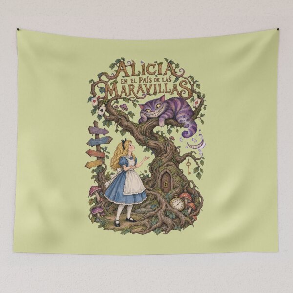 Item preview, Alice in Wonderland – An Adventure Among Dreams designed and sold by Clásicos de siempre ilustrados.