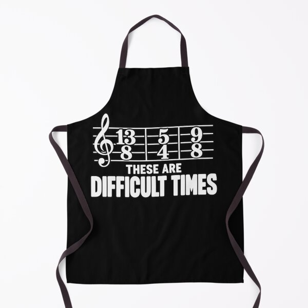 Item preview, These Are Difficult Times Music Humor designed and sold by anapldv.