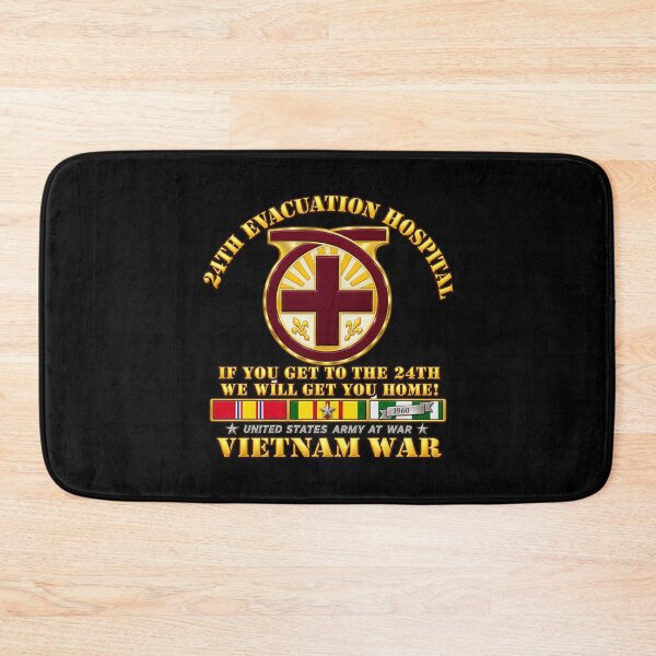 Item preview, 24th Evacuation Hospital Medevac  - with VN SVC - 3D - Transparent designed and sold by Military Insignia Products.