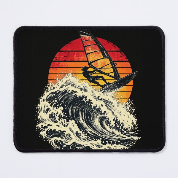 Item preview, Windsurfing Sunset Ocean Wave designed and sold by anapldv.