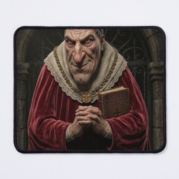 Item preview, The German clergyman and inquisitor Heinrich Kramer (also known as Henricus Institoris) author of the Malleus Maleficarum designed and sold by Vintage Designs +.