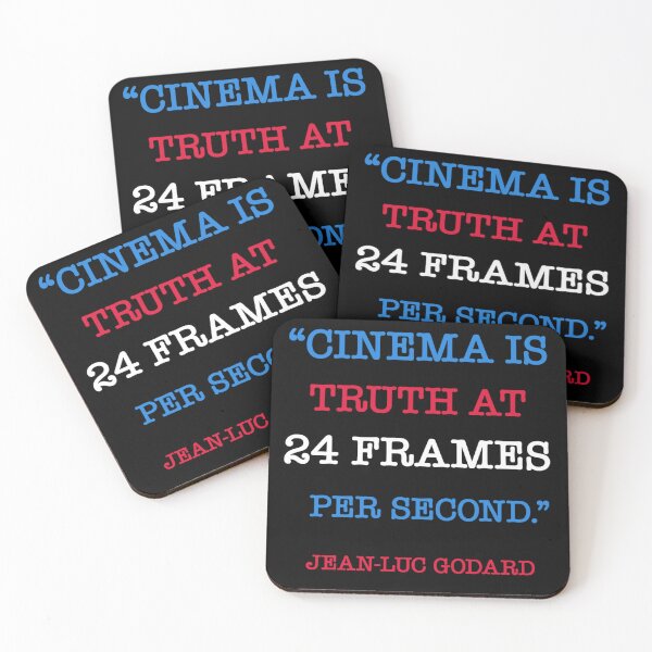 Artikelvorschau, Jean-Luc Godard – „Kino ist Wahrheit mit 24 Bildern pro Sekunde“ entworfen und verkauft von Grand Illusions.