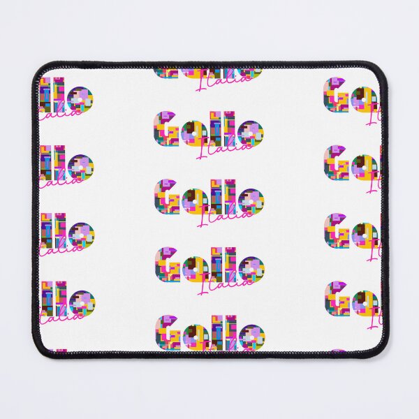 Item preview, Gallo, Montefalco, Italy, Italia, colorful typography design for travellers designed and sold by Wanderful-roads.