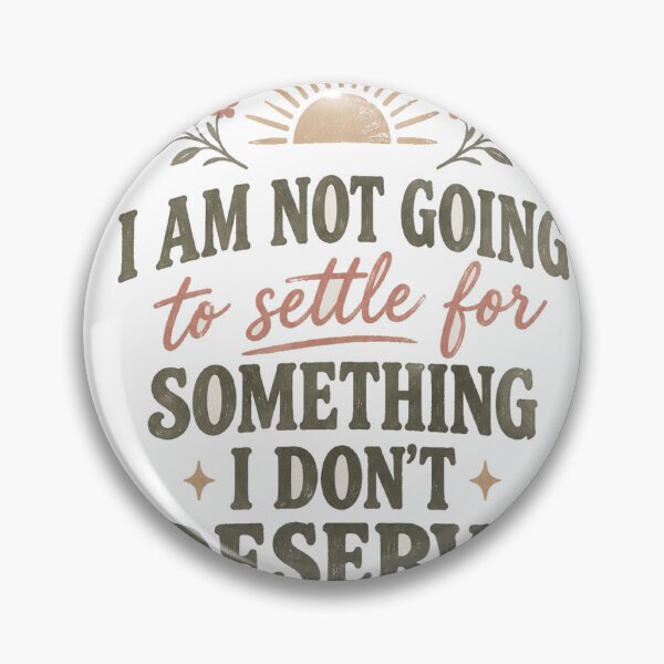 Item preview, I Am Not Going To Settle Feminine Script Motivational Shirt designed and sold by FitEnvy.