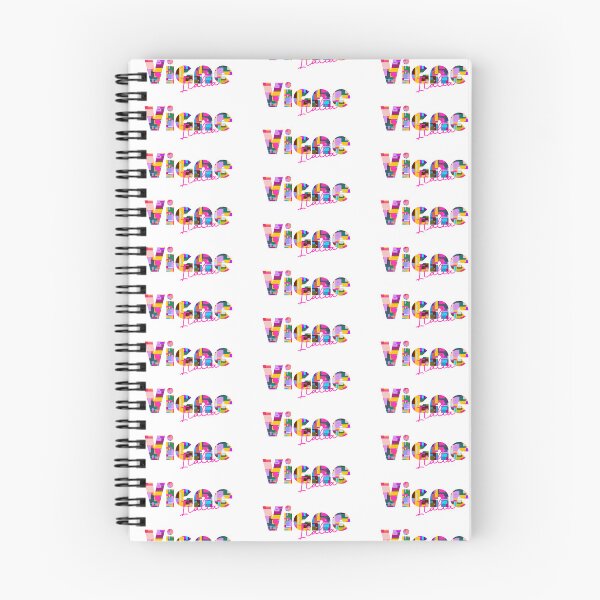Aperçu de l'œuvre Vigne, Narni, Italie, Italia, design typographique coloré pour les voyageurs créée et vendue par Wanderful-roads.