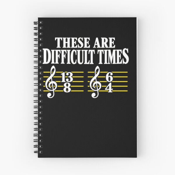 Item preview, Difficult Times Music Pun designed and sold by anapldv.