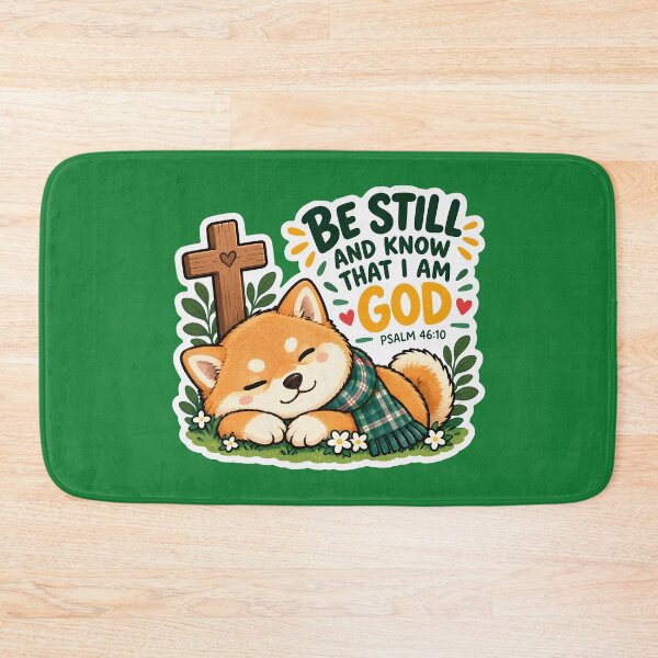 Item preview, Psalm 46:10 Be Still And Know That I Am God designed and sold by plushism.