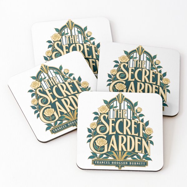 Item preview, The Secret Garden – Art Deco Gate and Ivory Roses designed and sold by Fenay Designs.