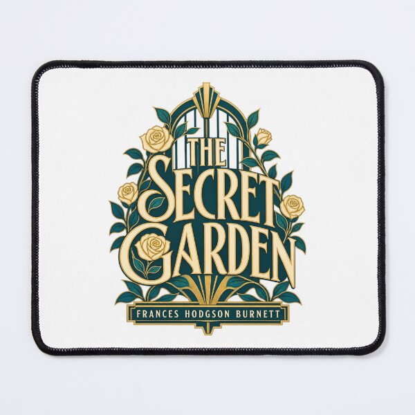 Item preview, The Secret Garden – Art Deco Gate and Ivory Roses designed and sold by Fenay Designs.