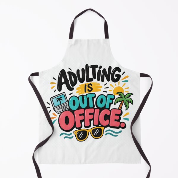 Item preview, Adulting Is Out of Office – Funny Adulting Quote designed and sold by Amsafjol.