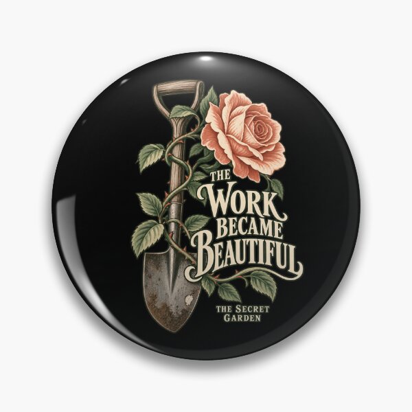 Item preview, The Secret Garden – The Work Became Beautiful designed and sold by Fenay Designs.