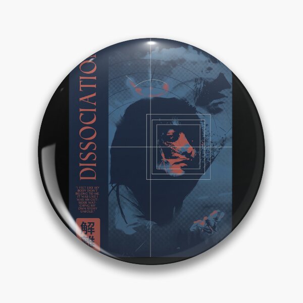 Item preview, Dissociation Blue designed and sold by juracity.