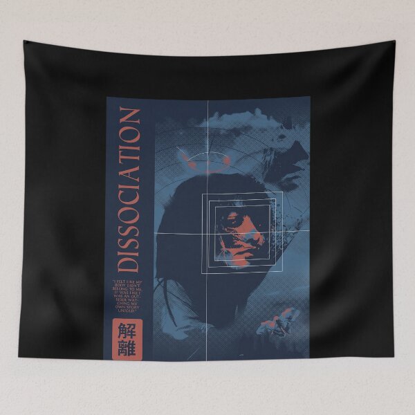 Item preview, Dissociation Blue designed and sold by juracity.