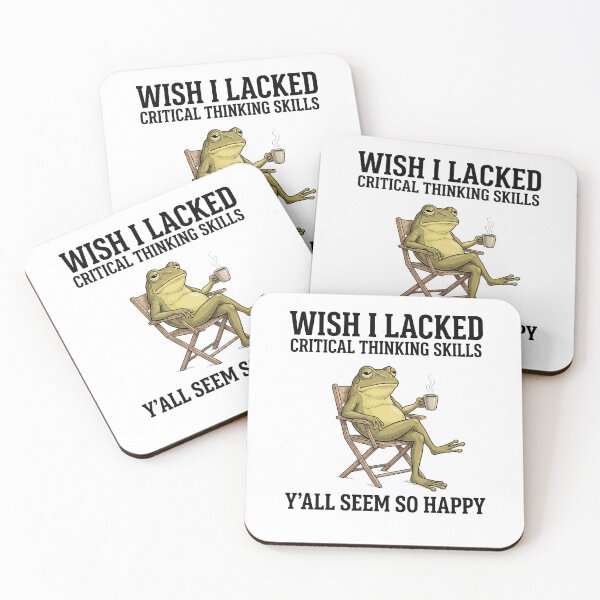 Item preview, Wish I Lacked critical Thinking Skills designed and sold by aponwao.