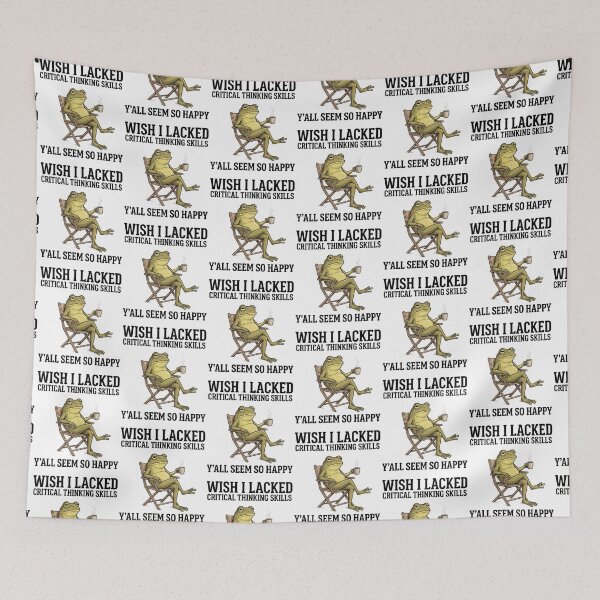 Item preview, Wish I Lacked critical Thinking Skills designed and sold by aponwao.