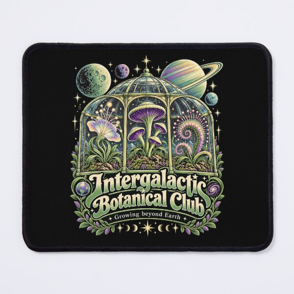 Item preview, Intergalactic Botanical Club – Growing Beyond Earth Cosmic Plant Design designed and sold by i7ssane.