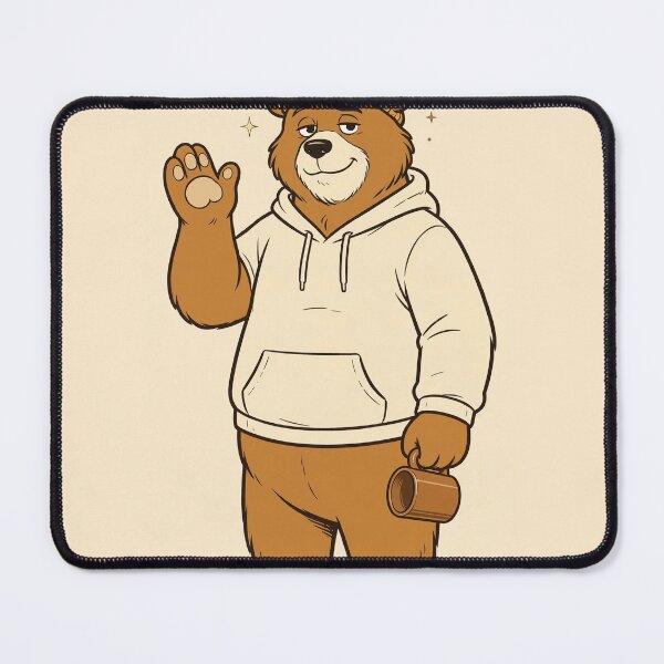 Item preview, Tenme Paciencia Antes del Café Oso Divertido Camiseta designed and sold by EverydayBadge.