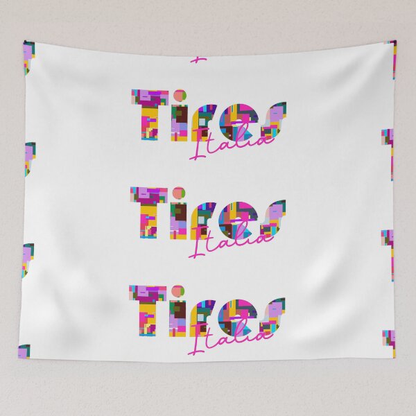 Item preview, Tires, Bolzano, Italy, Italia, colorful typography design for travellers designed and sold by Wanderful-roads.