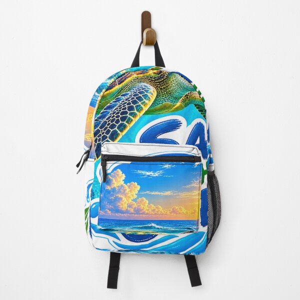 Item preview, Save the Ocean Sea Turtle Sticker designed and sold by ayushidesign.