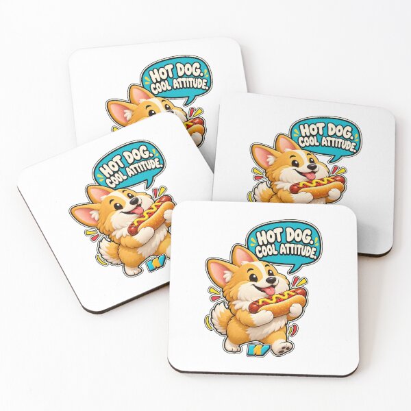 Item preview, Hot Dog Cool Attitude designed and sold by eWproject.