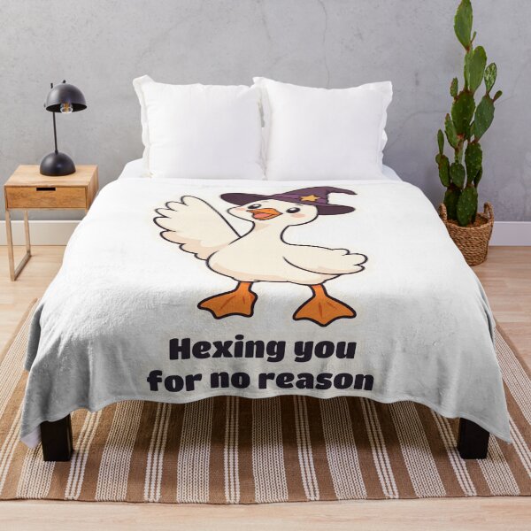 Item preview, Silly Goose Witch Hexing You For No Reason designed and sold by OuqCreations.