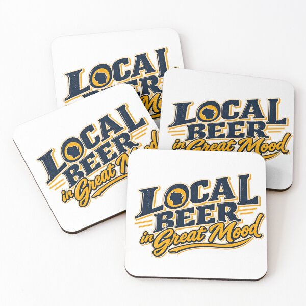 Item preview, Local Beer in Great Mood designed and sold by Sconsin Fashion.