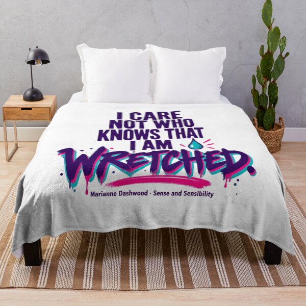 Item preview, Sense and Sensibility: Wretched in Neon designed and sold by Fenay Designs.