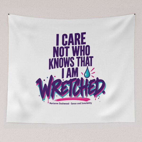 Item preview, Sense and Sensibility: Wretched in Neon designed and sold by Fenay Designs.