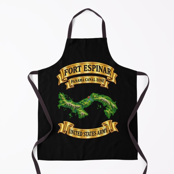 Item preview, Army - Fort Espinar Panama map - Panama Canal Zone - United States Army - 3D - Transparent designed and sold by Military Insignia Products.