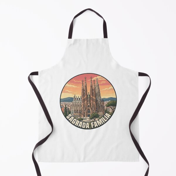 Item preview, Sagrada Familia Travel Badge – Barcelona Spain Vintage Souvenir designed and sold by DesignMaxa.