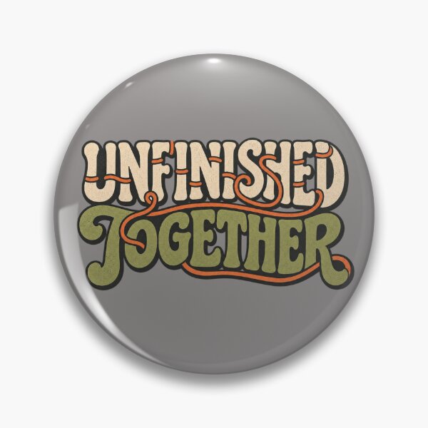 Item preview, Unfinished Together – Minimal Retro Craft Night Design designed and sold by Golden Era Studio.