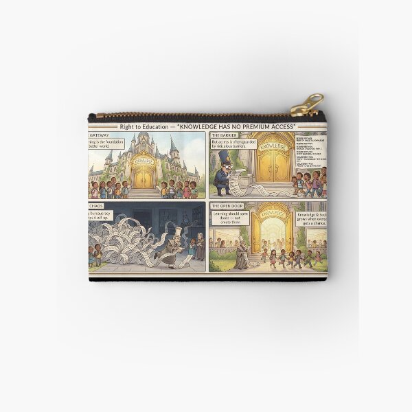 Item preview, Education as a right, overcoming bureaucratic hurdles designed and sold by Mianku | Für das Leben.